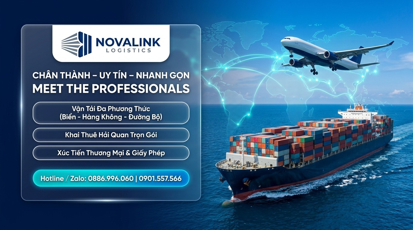 NOVALINK LOGISTICS - Chân Thành – Uy Tín – Nhanh Gọn | Meet the Professionals